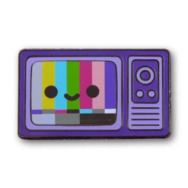 Pin esmaltado TV Color Bars para venta al por mayor de Disburst