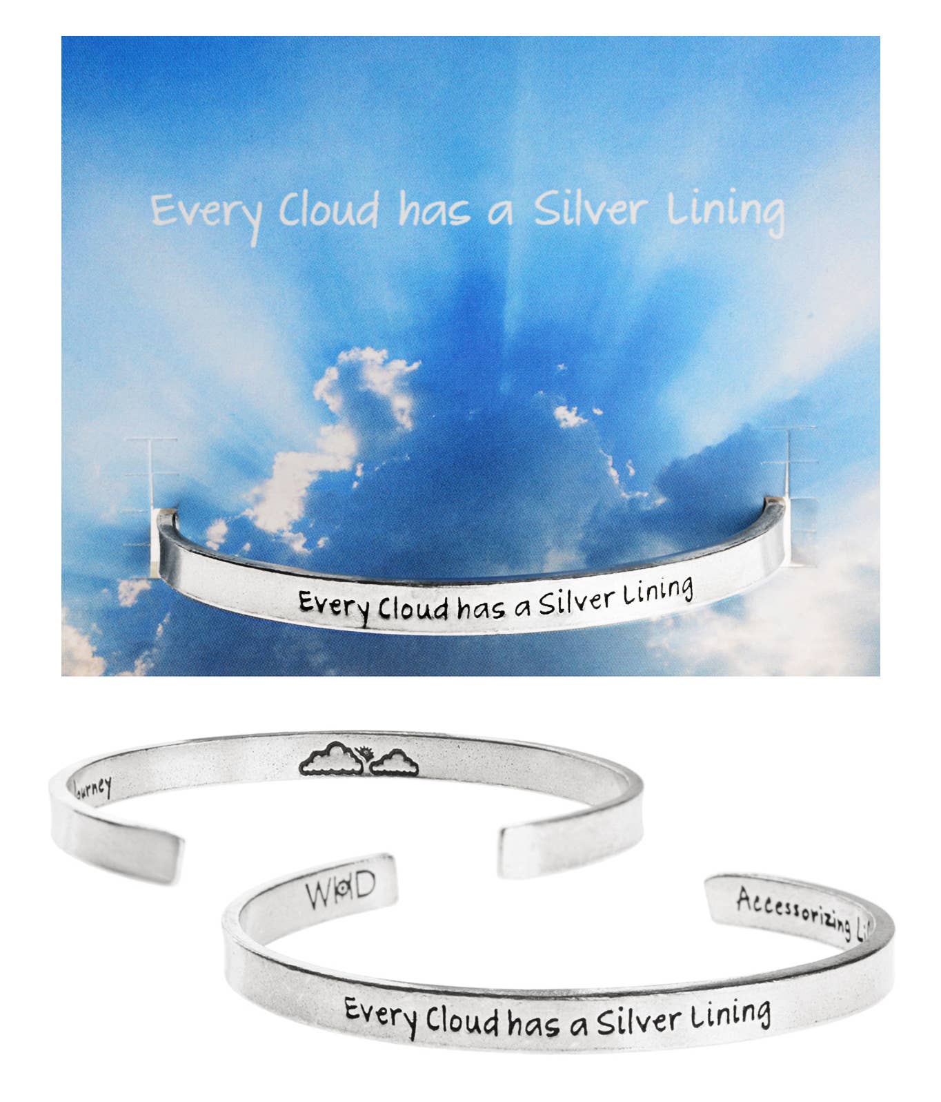 Whitney Howard Designs - Vendita all'ingrosso Bracciale a polsino - Gioielli di Affermazione – Braccialetti a Polsino Impilabili per l'Amor Proprio13