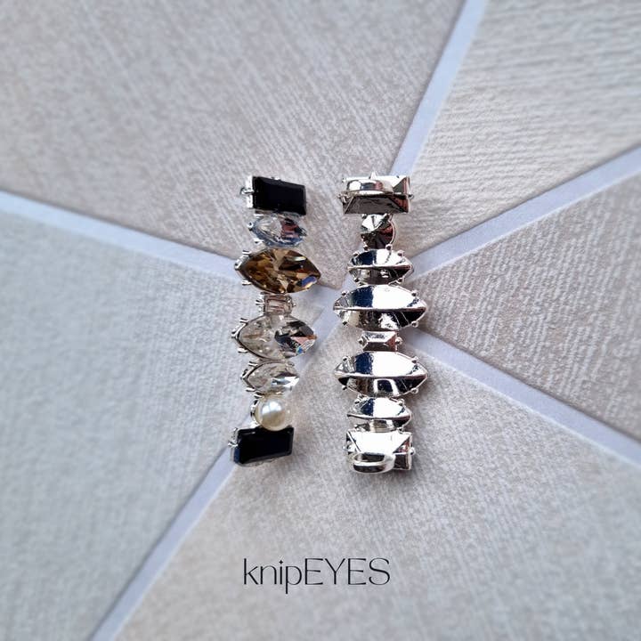 knipEYES - Wholesale Shoe Jewelry - Women's - Shoeclip - Fashion accessories Lace clips Diamonds Z (per pair)4