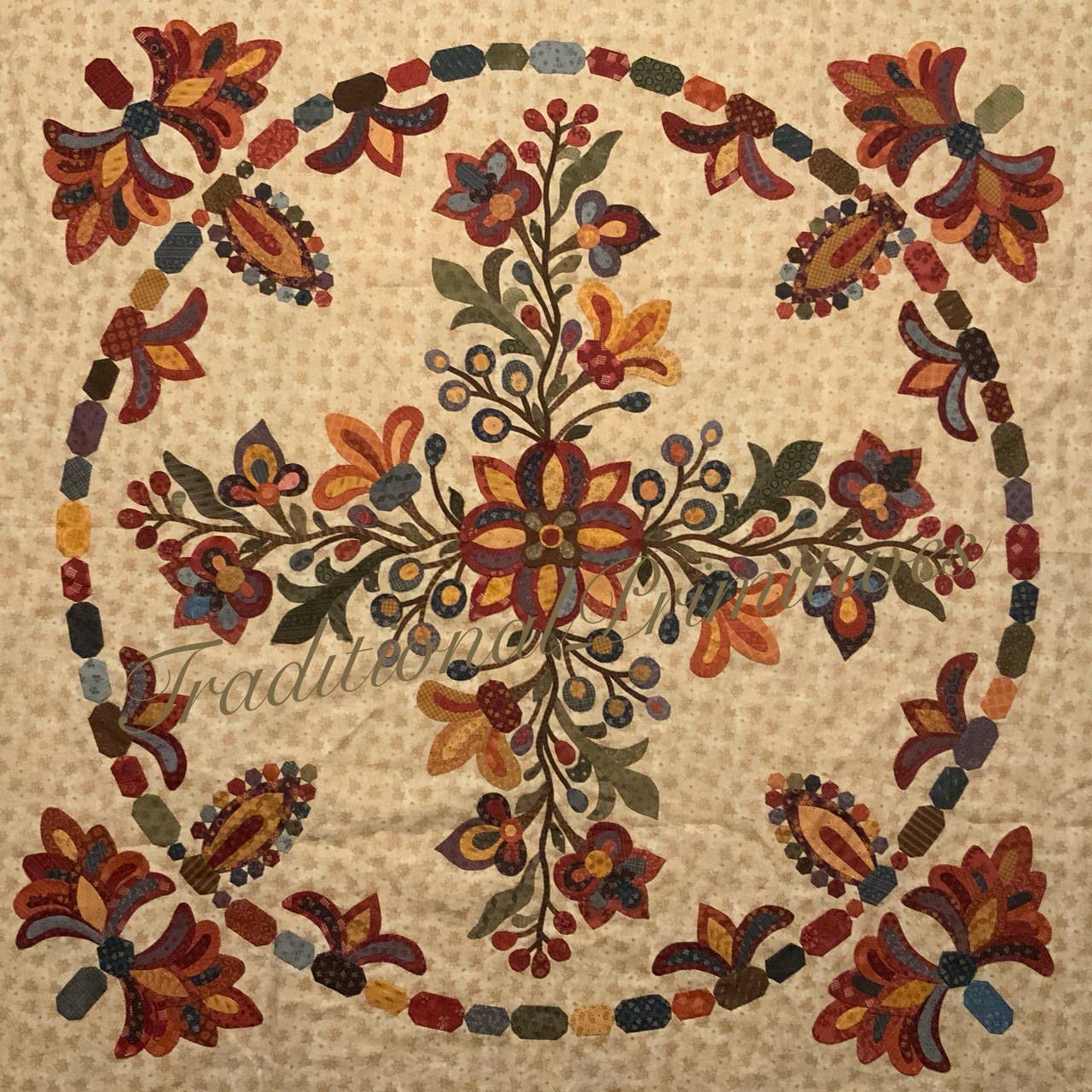 Traditional Primitives - Wholesale Craft Sewing Kit - Delightful Garden Applique Pattern4