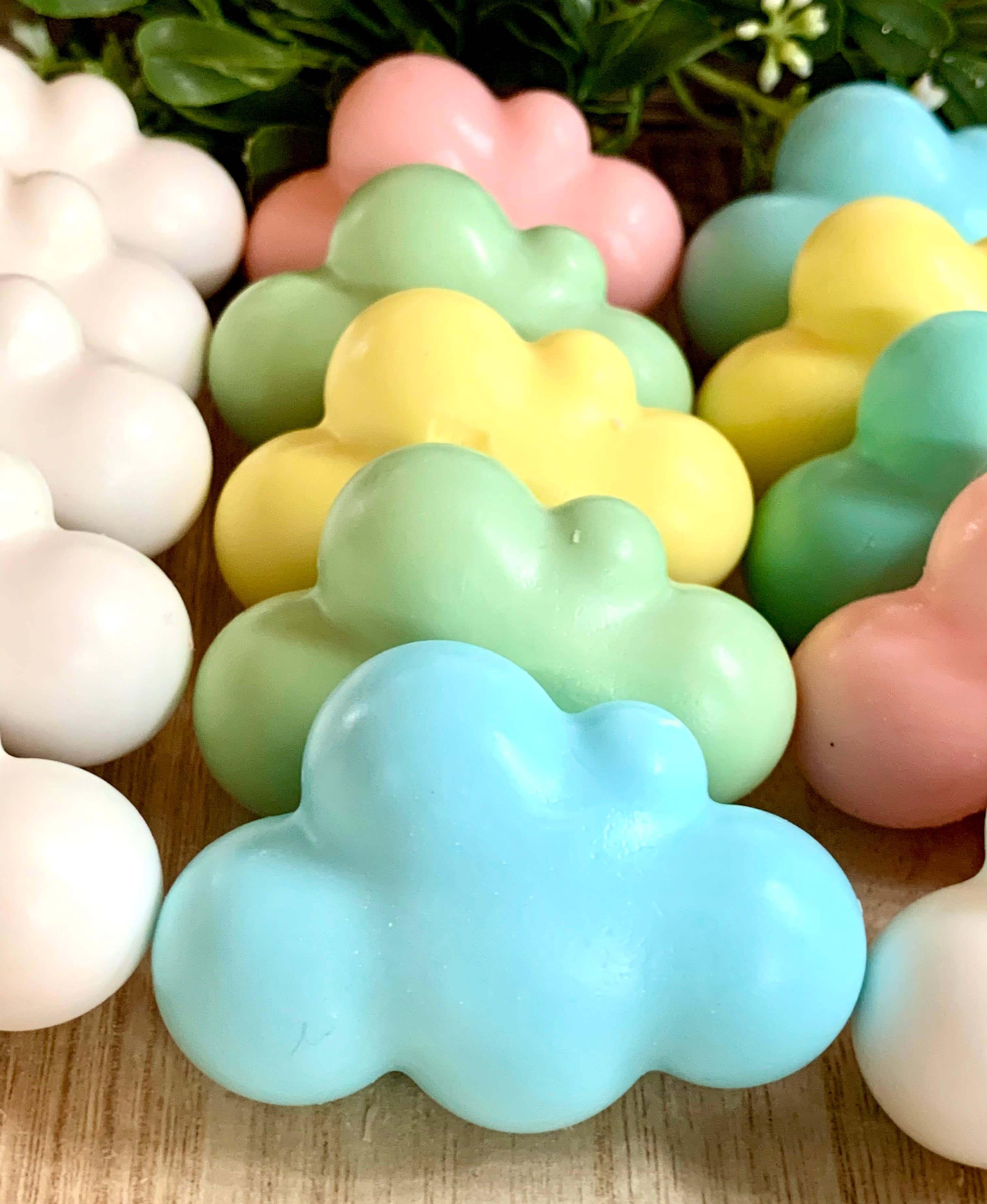 Plunk Soap and Candle Company - Vendita all'ingrosso Saponette - 10 saponi Cloud | Saponi sfusi | Bomboniere per baby shower3