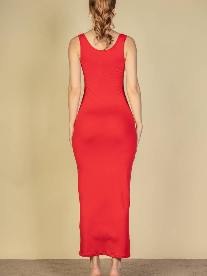 CAPELLA APPAREL - Wholesale Dress - Women's - Sleeveless Basic Maxi Dress