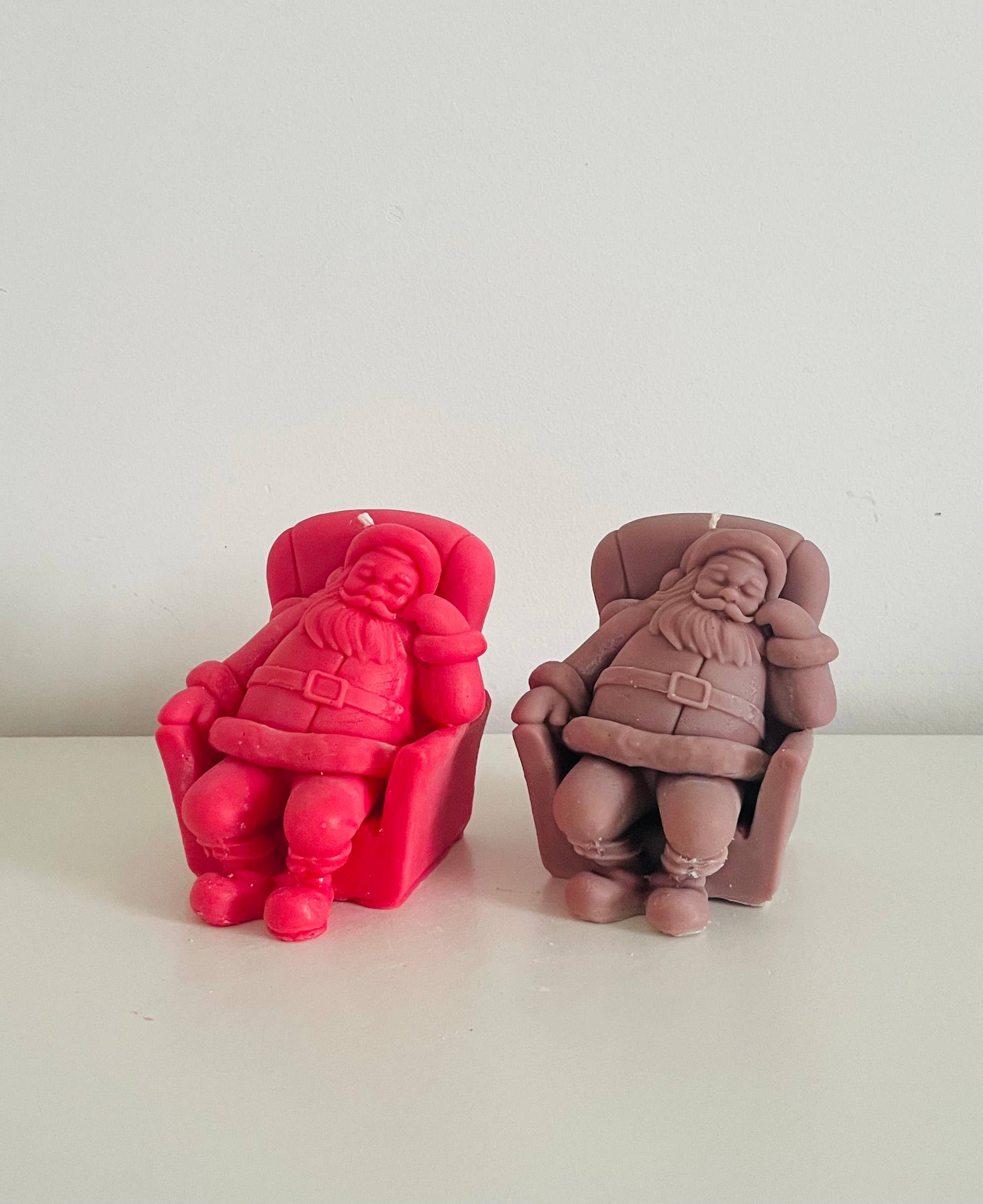 Sweet-Deco Creative - Wholesale Zuilkaars - Hand gegoten kaars kerstman4