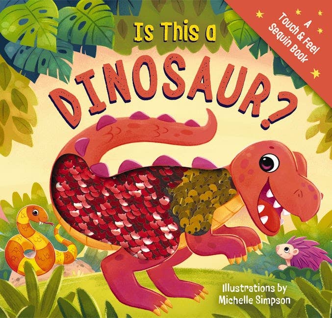 HarperCollins Focus - Wholesale Preschool Book (3-5) - Is This a Dinosaur? A Touch & Feel Board Book0