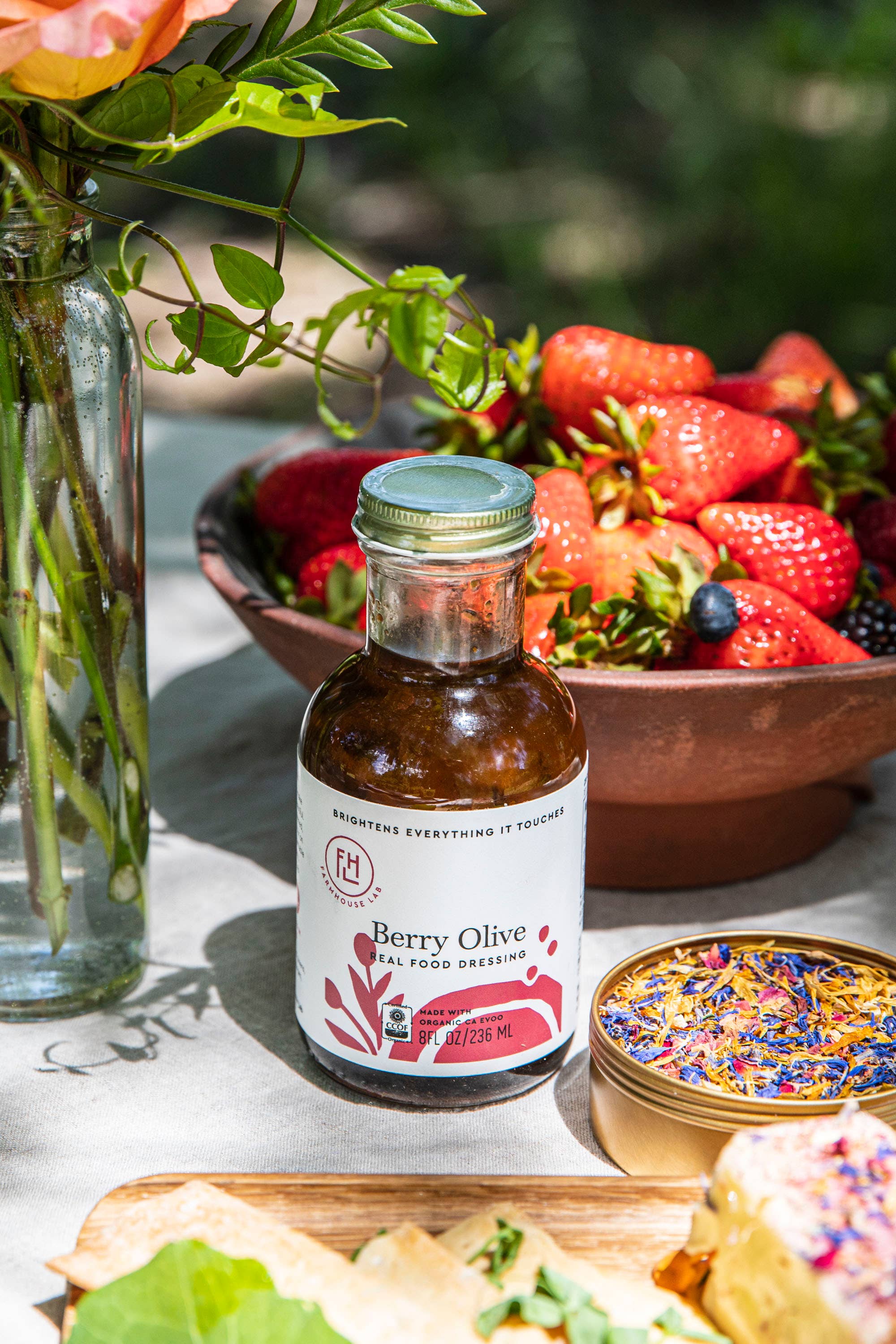 Farmhouse Lab - Wholesale Salad Dressing - Berry Olive - Real Food Dressing (organic)6