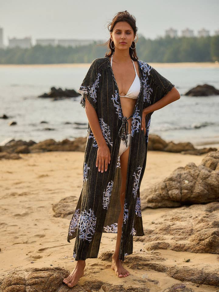 SWEET MAGIC – wholesale Kimono - Dam – BOHO CHIC MÖNSTRAD KIMONO VISKOS