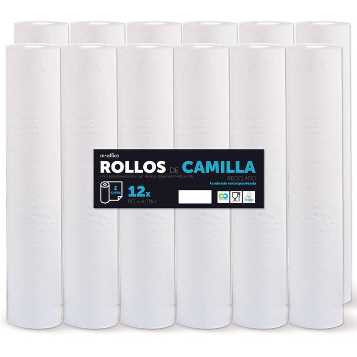 MEDEL OFFICE - Wholesale Craft Supplies - Laminated Paper Roll for Medical/Spa Bed 59cmx70m 12pcs