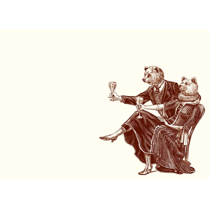 Party Bears A6 Notes for wholesale by Alexa Pulitzer