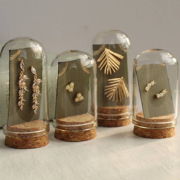 Silk Purse, Sow's Ear โ wholesale Stud/post earrings โ Oak Leaf Japanese Stud Earrings7