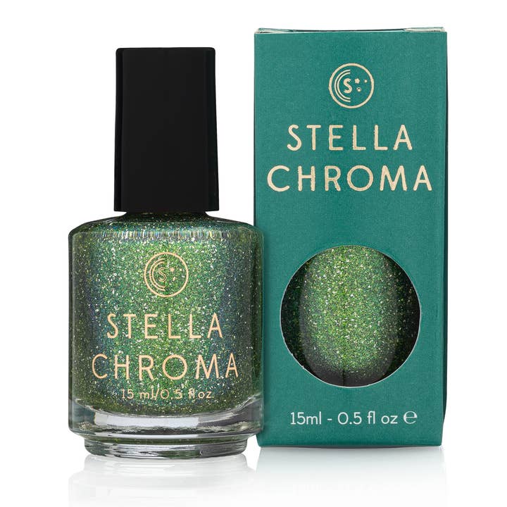 STELLA CHROMA - Wholesale Nail Polish - Moldavite Green Nail Polish0