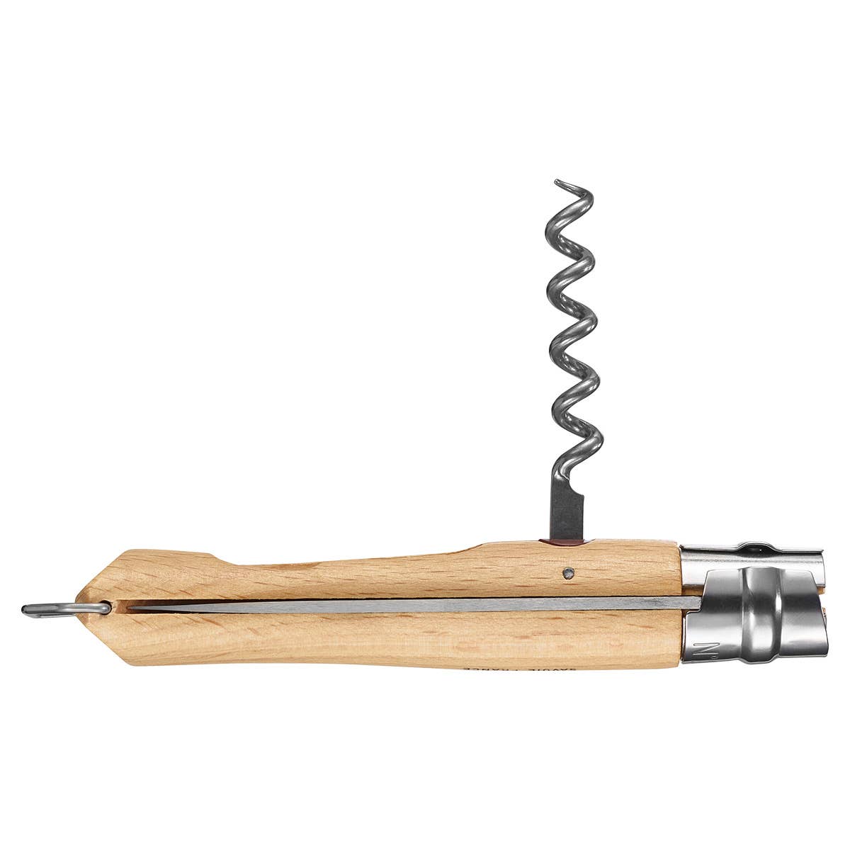 Opinel - Wholesale Bottle/Wine Opener - Blister Pack No.10 Corkscrew with Bottle Opener Knives6
