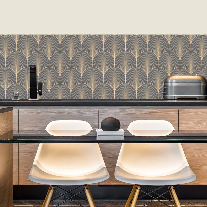 KLIMT Självhäftande Vinyl Credenza 200x40cm Grå för wholesale av Le Grand Cirque