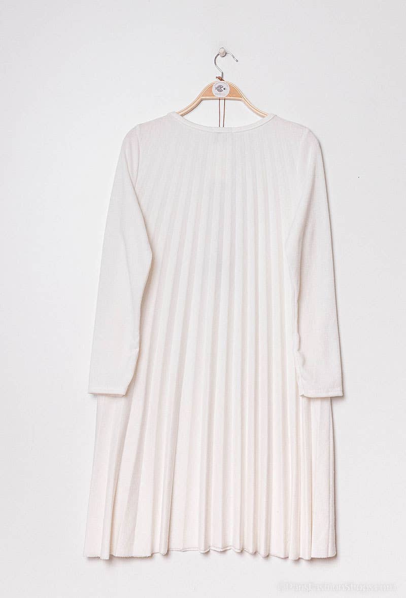 P&R STAR - Wholesale Dress - Women's - Pleated knit dress28