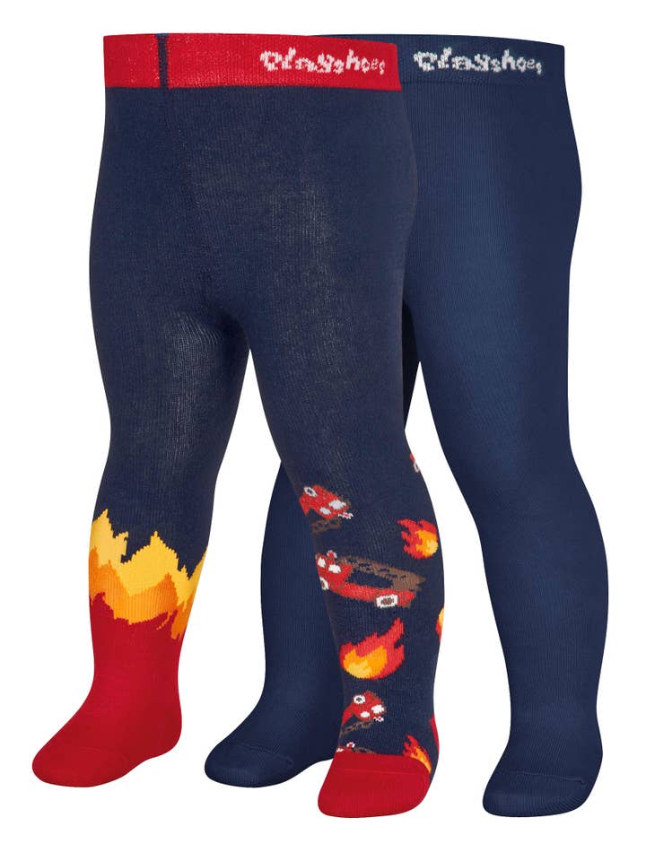 marine Strumpfhose Feuerwehr 2er Set für den Großhandel auf Faire