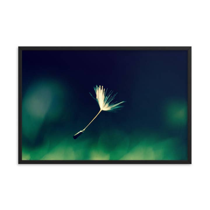 Im Wind wehendes Wandbild, botanische Natur, gerahmt für den Großhandel von Pipa Wall Art & Home Decor