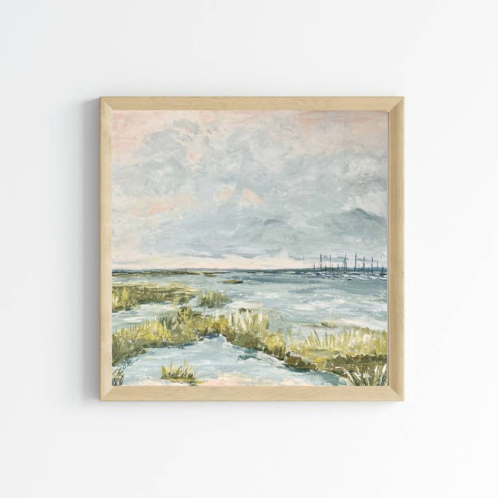 Safe Harbor Fine Art Print for wholesale by Susan Richards Art