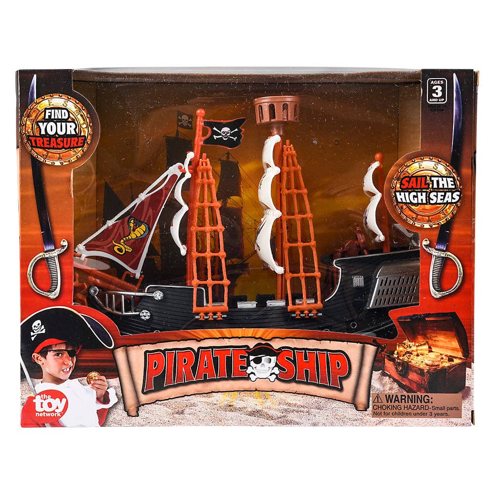 La Luna Bella - Toys - Wholesale Classic Toy - Kids - PIRATE BOAT 10" LLB kids toys2
