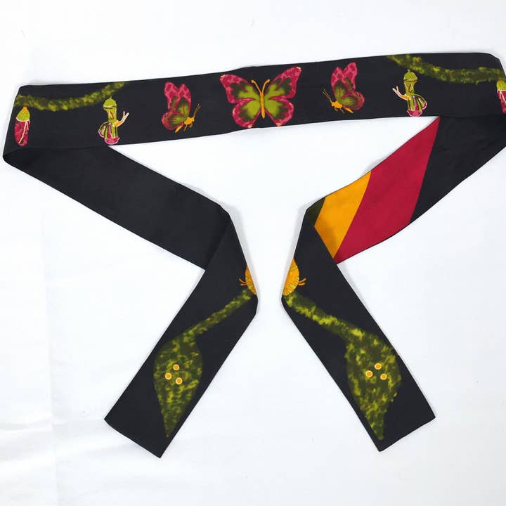 Metamorphosis – Silk Twill Scarf
for wholesale by Dasein Design