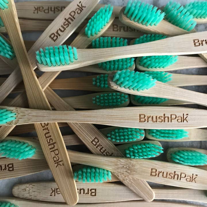 BrushPak - Wholesale Toothbrush - BrushPak™ Brand Daily Disposable Eco-Brush (30-Pack Box)