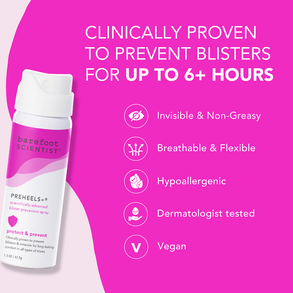Barefoot Scientist – Großhandel Fußcreme – PreHeels+ | Preisgekröntes Blasenschutzspray6