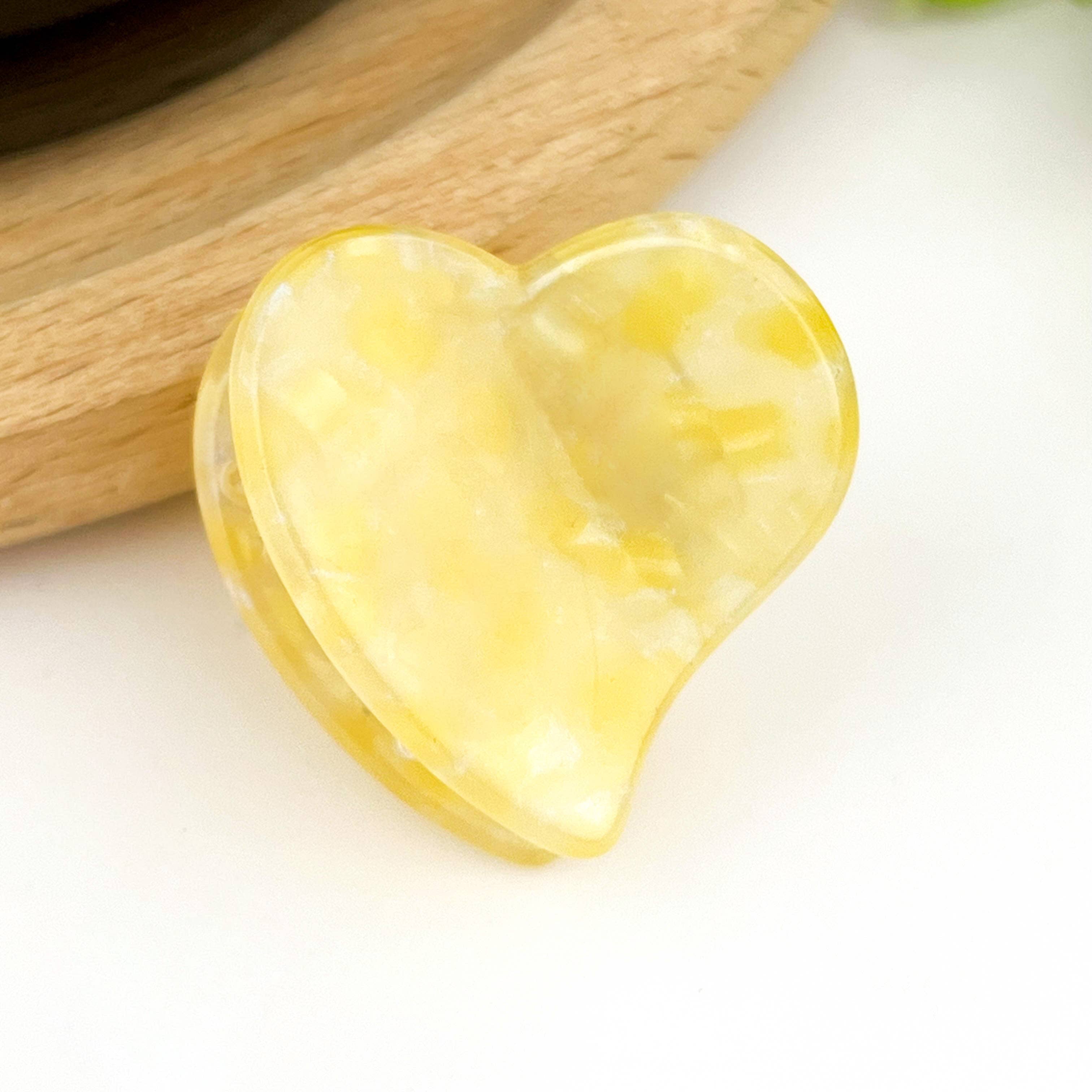 TheDivaSoap - Vente Pince à cheveux – femme - Pince à cheveux mignonne en acétate en forme de mini cœur, pince à cheveux pour la Saint-Valentin1