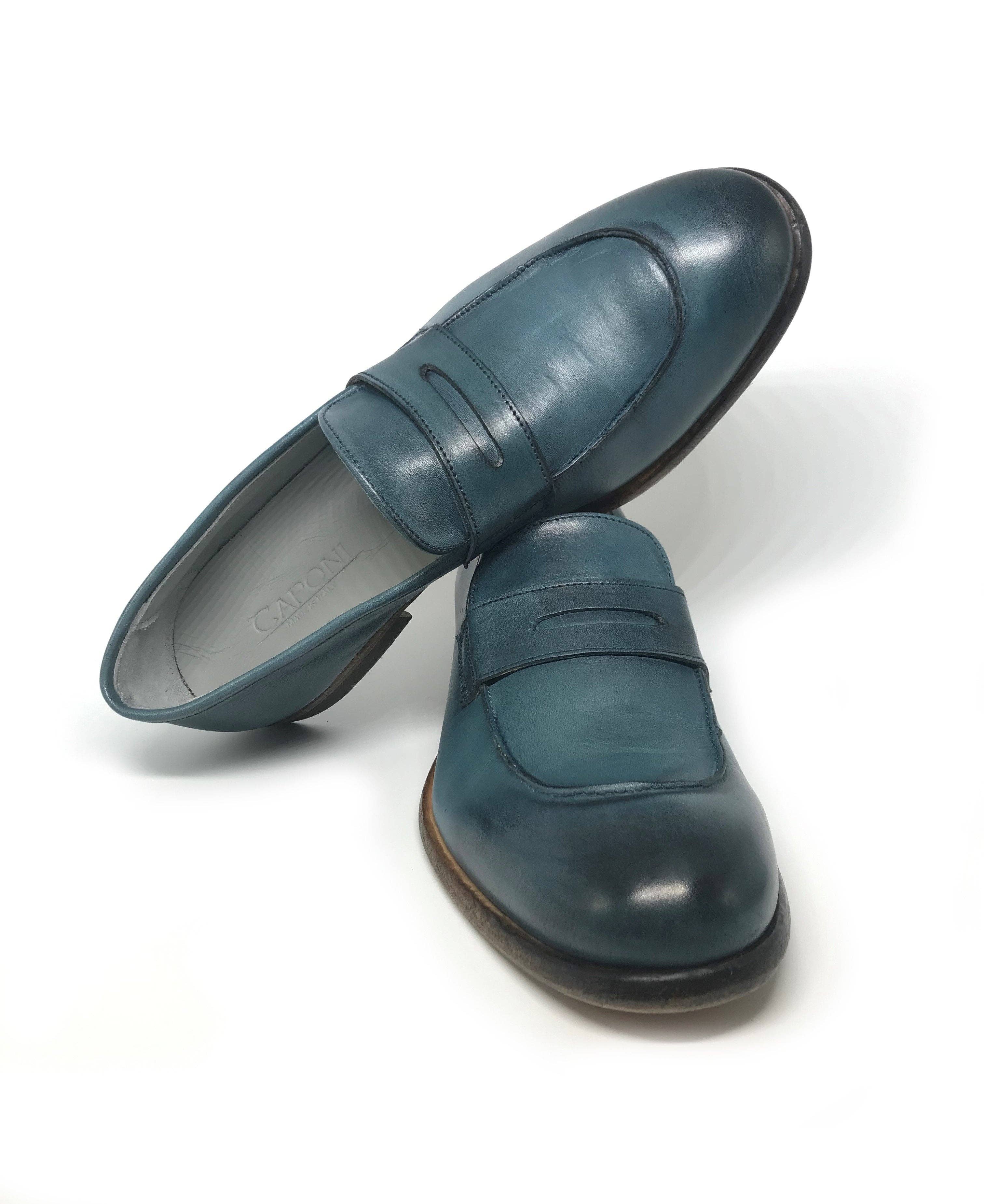 Caponi – Großhandel Loafer – Herren – Mokassin Naples aus echtem Leder9