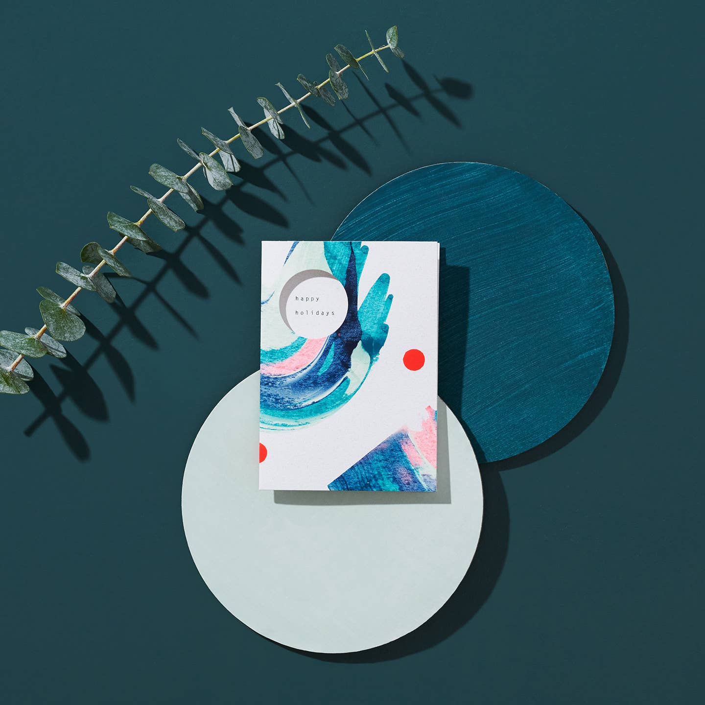 Moglea - Wholesale Season's Greetings Card - Holiday Swirl1