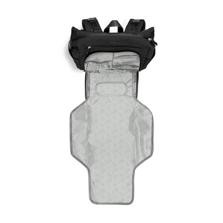 JuJuBe - Wholesale Diaper Bag - Baby - Modern Backpack Diaper Bag - Black2