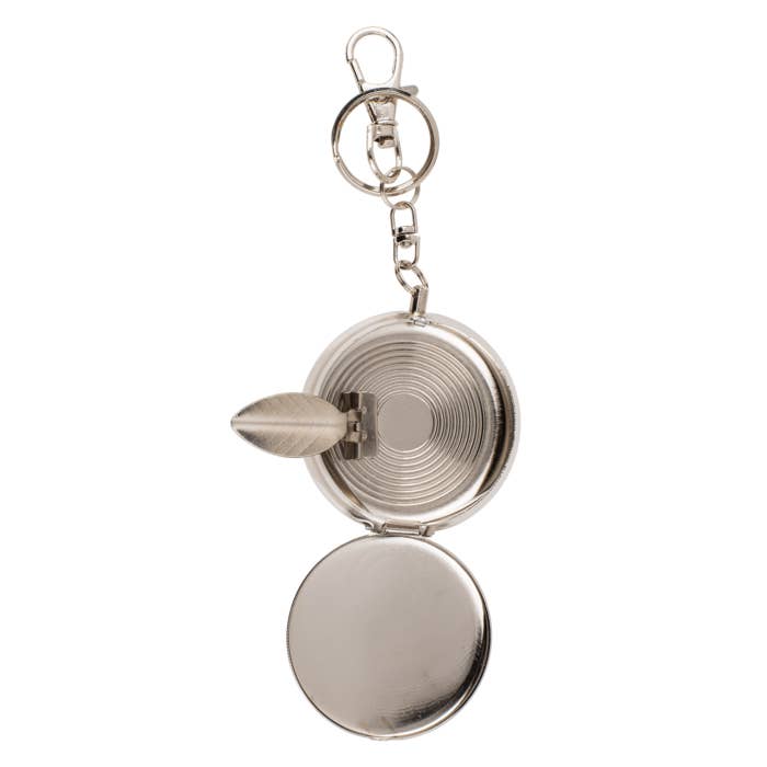 Out of the blue KG – wholesale Ashtray – Metal pocket ashtray with key ring & carabiner,3