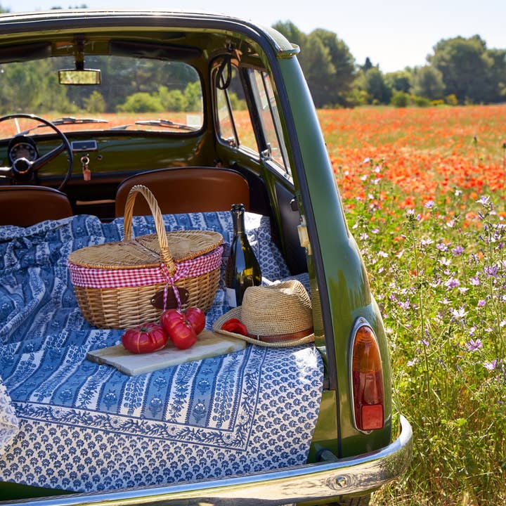 Couleur Nature – wholesale Duk – Duk Provence Avignon i blått och marinblått5