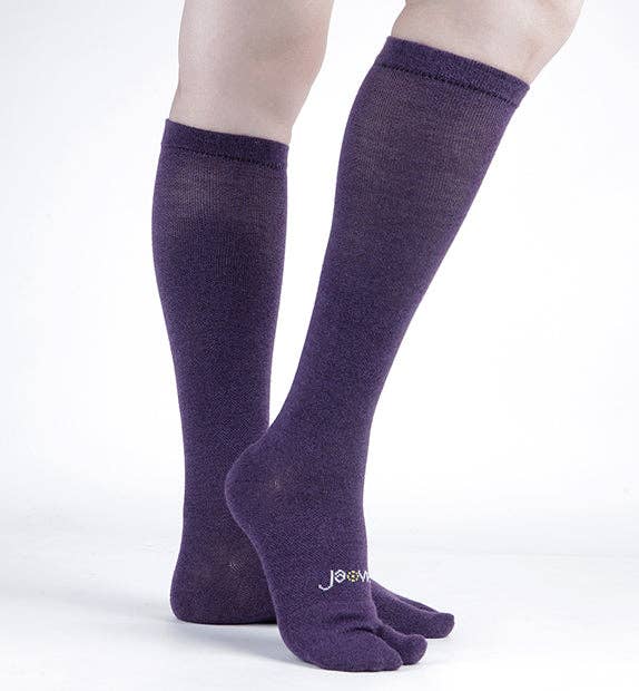 Ja-vie - Vente Chaussettes – femme - Chaussettes de compression à orteil séparé en laine mérinos riche à 76%23