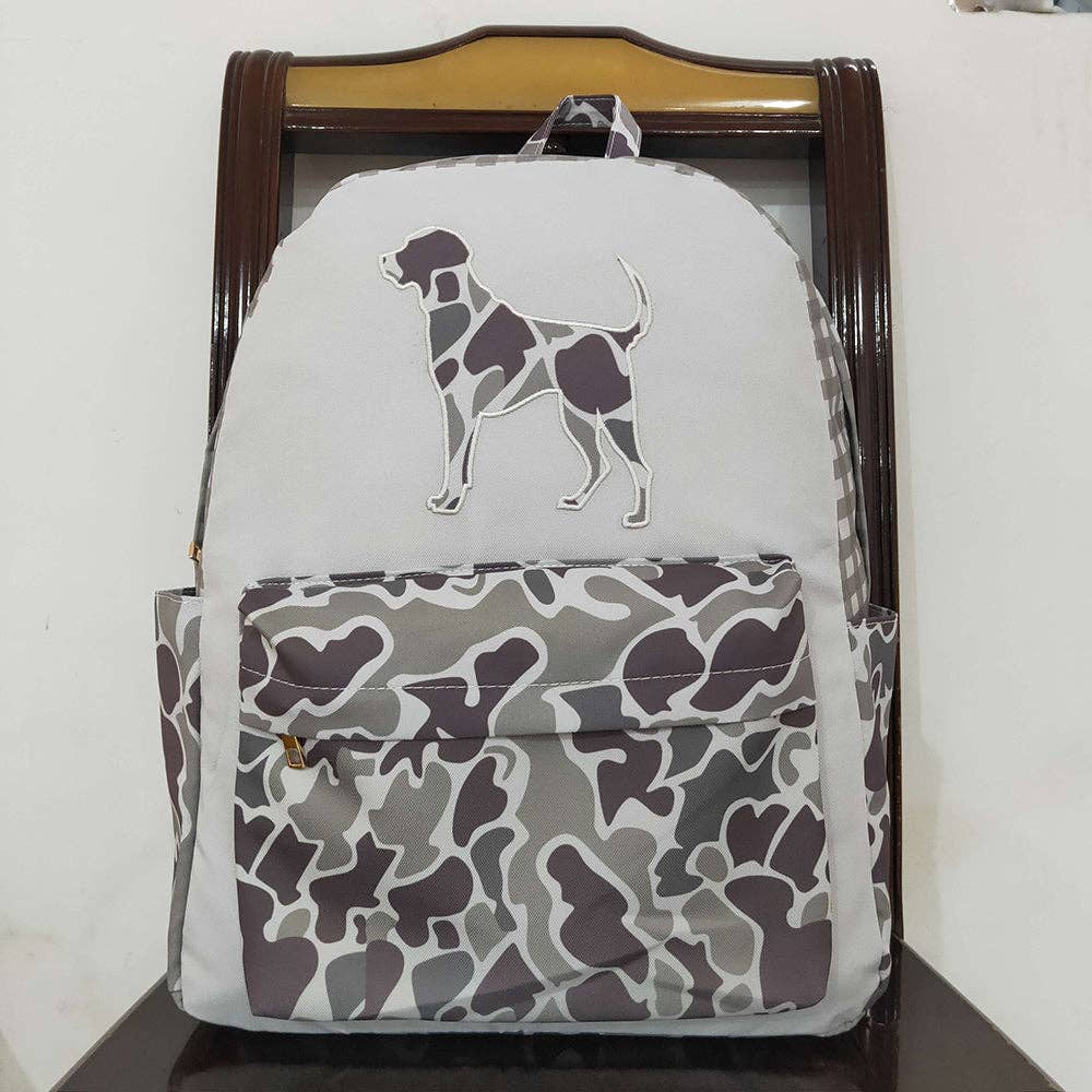 Aier Wholesale - Wholesale Backpack - Kids - Baby Kids Boys Camo Dog Hunting Backpack Zip Back Bags1