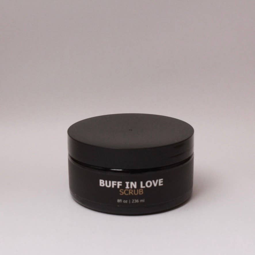 Buff Muff Co - Wholesale Body Scrub/Exfoliant - Buff In Love Sugar Scrub - Coconut & Rose Scent2