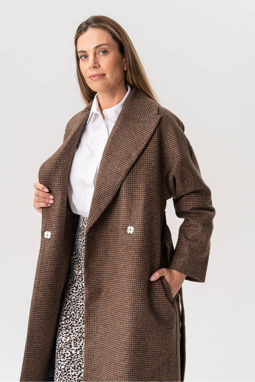 CAPSULE by Agnė Gilytė - Vente Chemise à col boutonné – femme - Chemise « FLORENCE » en coton de haute qualité52