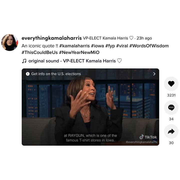 RAYGUN - Wholesale T-shirt met print - Uniseks - Kamala Harris: Ik spreek tekst t-shirt4