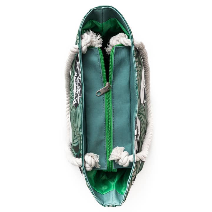 Zapps Clothing - Venta al por mayor Bolsa de playa - Bolso de hombro Skullistic Tropic Skulls para playa3