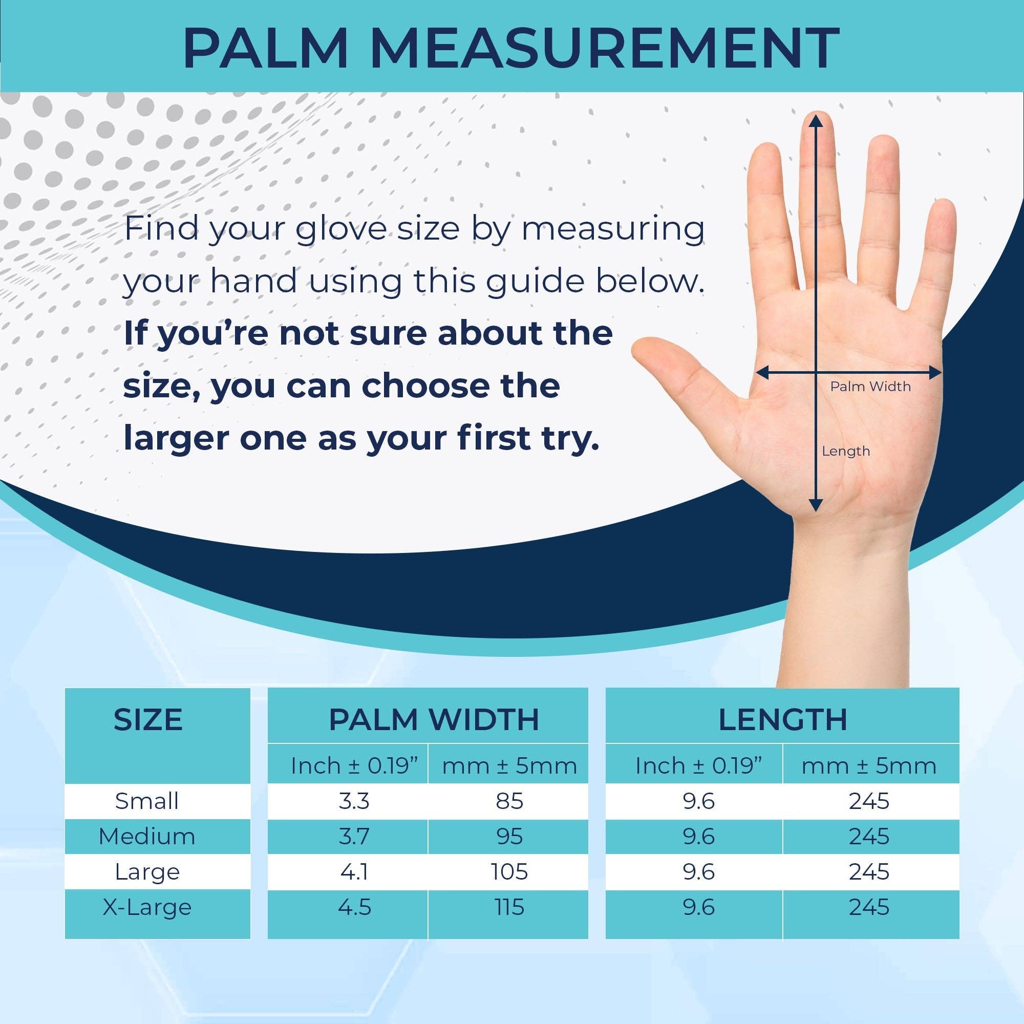 Sort Nitril Eksamenshandsker 5 mil - Sort for engroshandel på Faire5