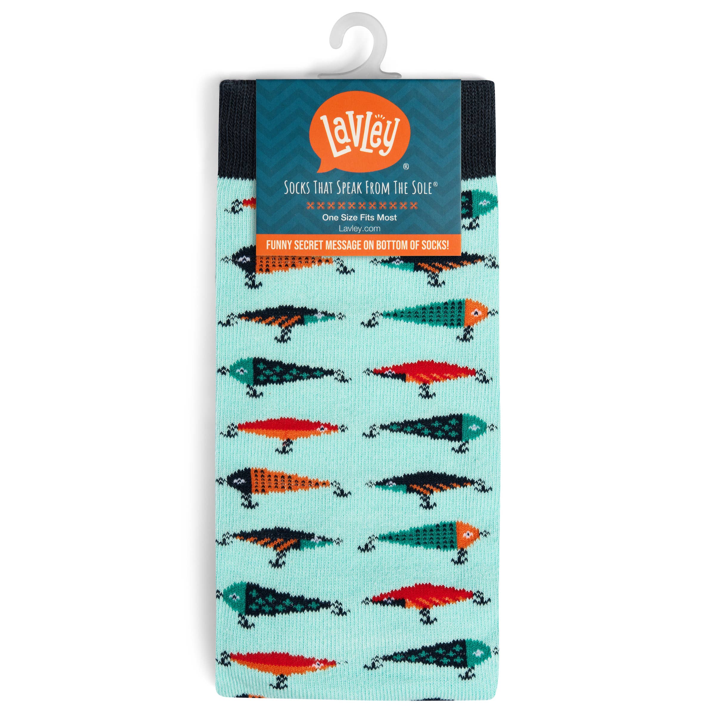 Lavley - Wholesale Socks - Unisex - I'd Rather Be Fishing Socks1