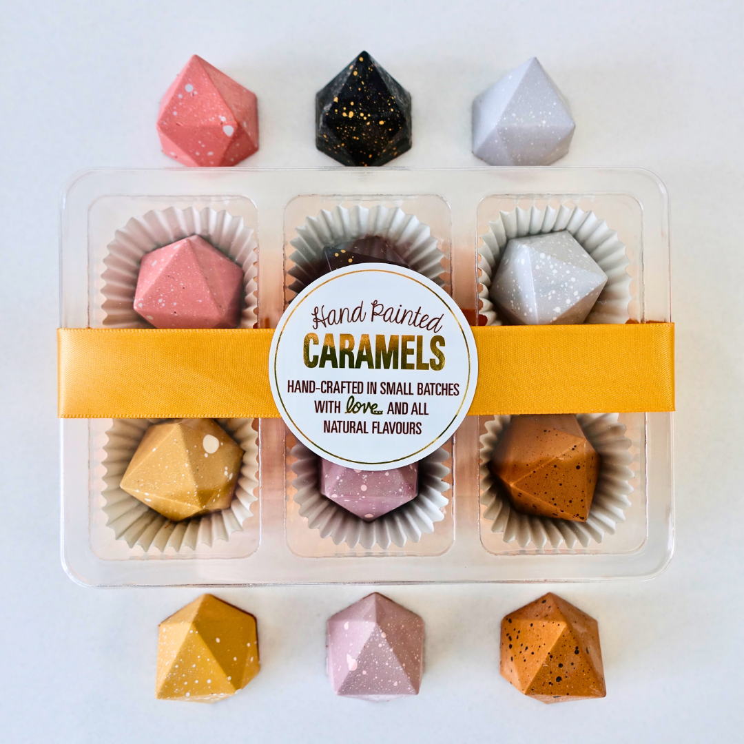 Succulent Chocolates & Sweets Inc - Wholesale Chocolate Box - Caramels - Box of 63