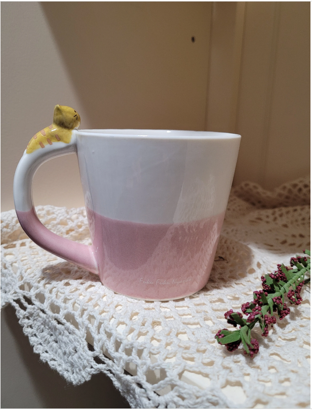 Green Pastures Wholesale – wholesale Kaffekoppar – Charmiga kattkoppar med kattformade handtag1