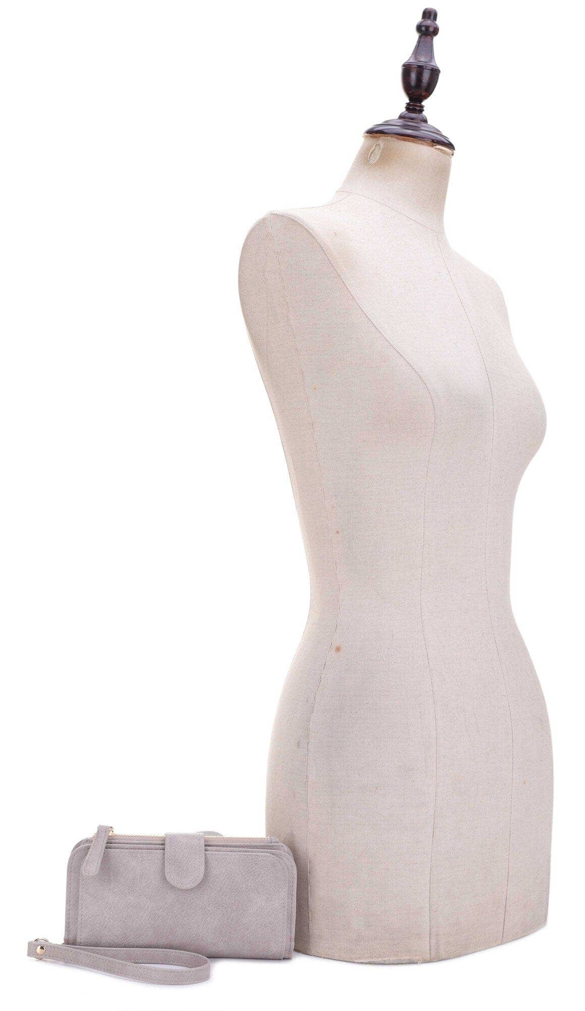 MiMi Wholesale - Vente Portefeuille – femme - Portefeuille Femme Multi Sections Annie12