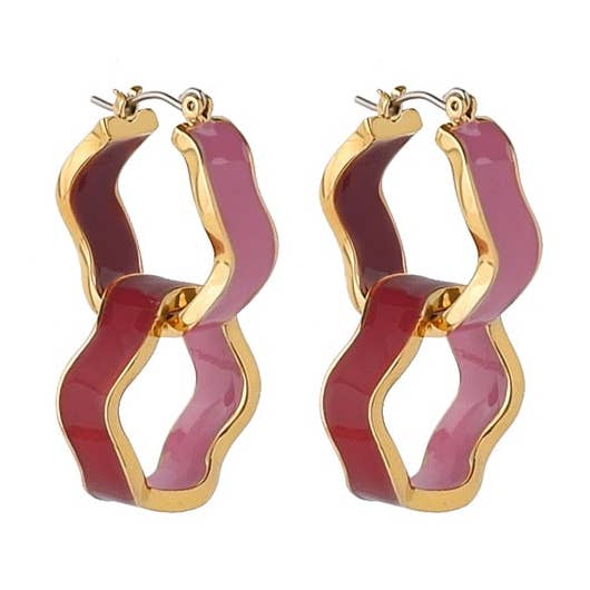 Mini cerceau à gribouillis - rose/rouge pour la vente par QuayL Designs