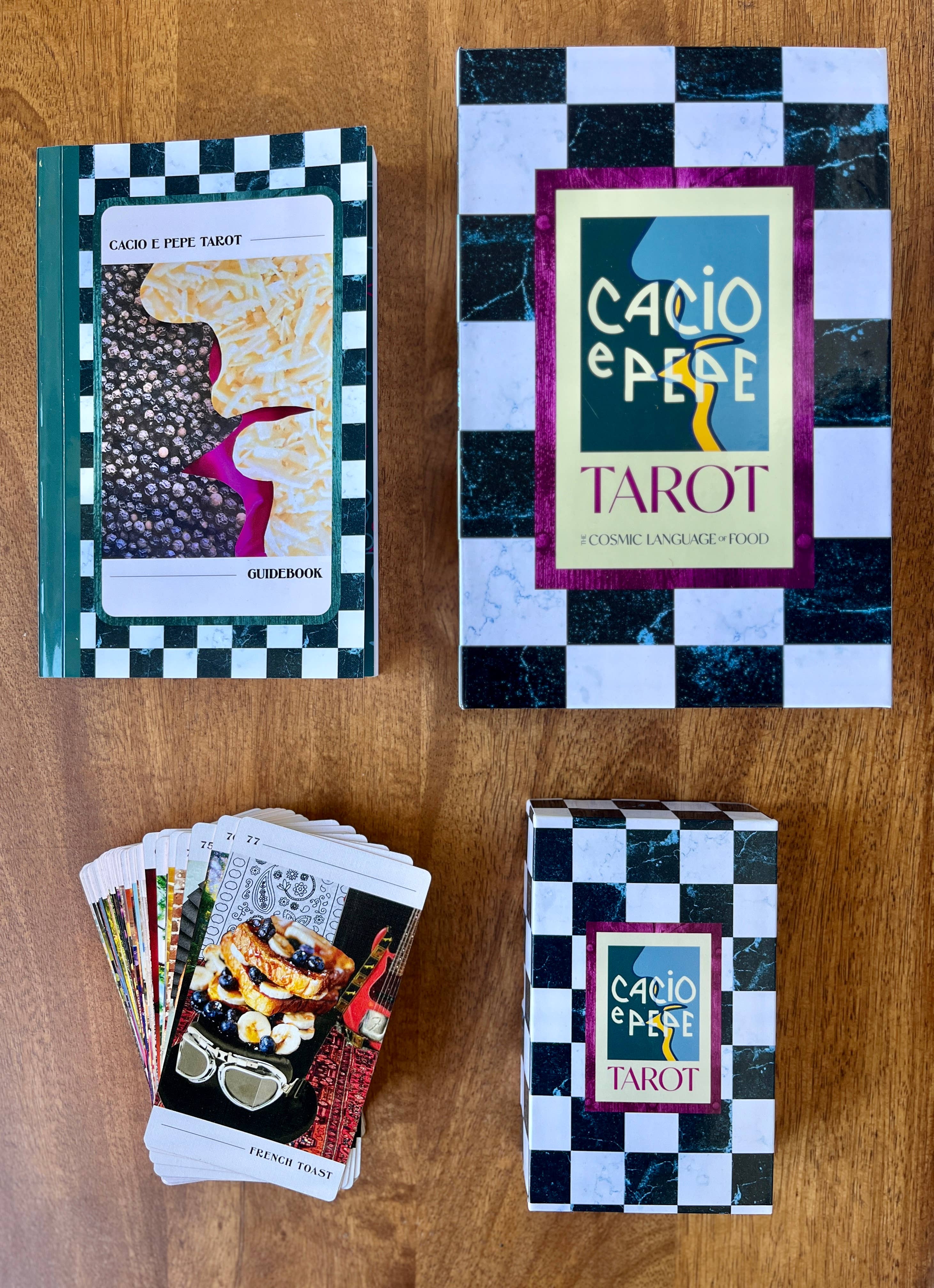 Cacio e Pepe Tarot - Wholesale Tarot Cards - Cacio e Pepe Tarot Deck & Guidebook - Second Edition2