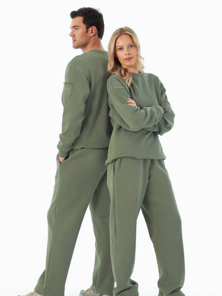 POLLEN | Essentials Travel Unisex Calças de Jogging em Algodão Orgânico & Poliéster Reciclado por atacado de ORGANICATION