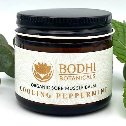 Bodhi Botanicals Cooling Peppermint Sore Muscle Balm for wholesale by Bodhi Botanicals