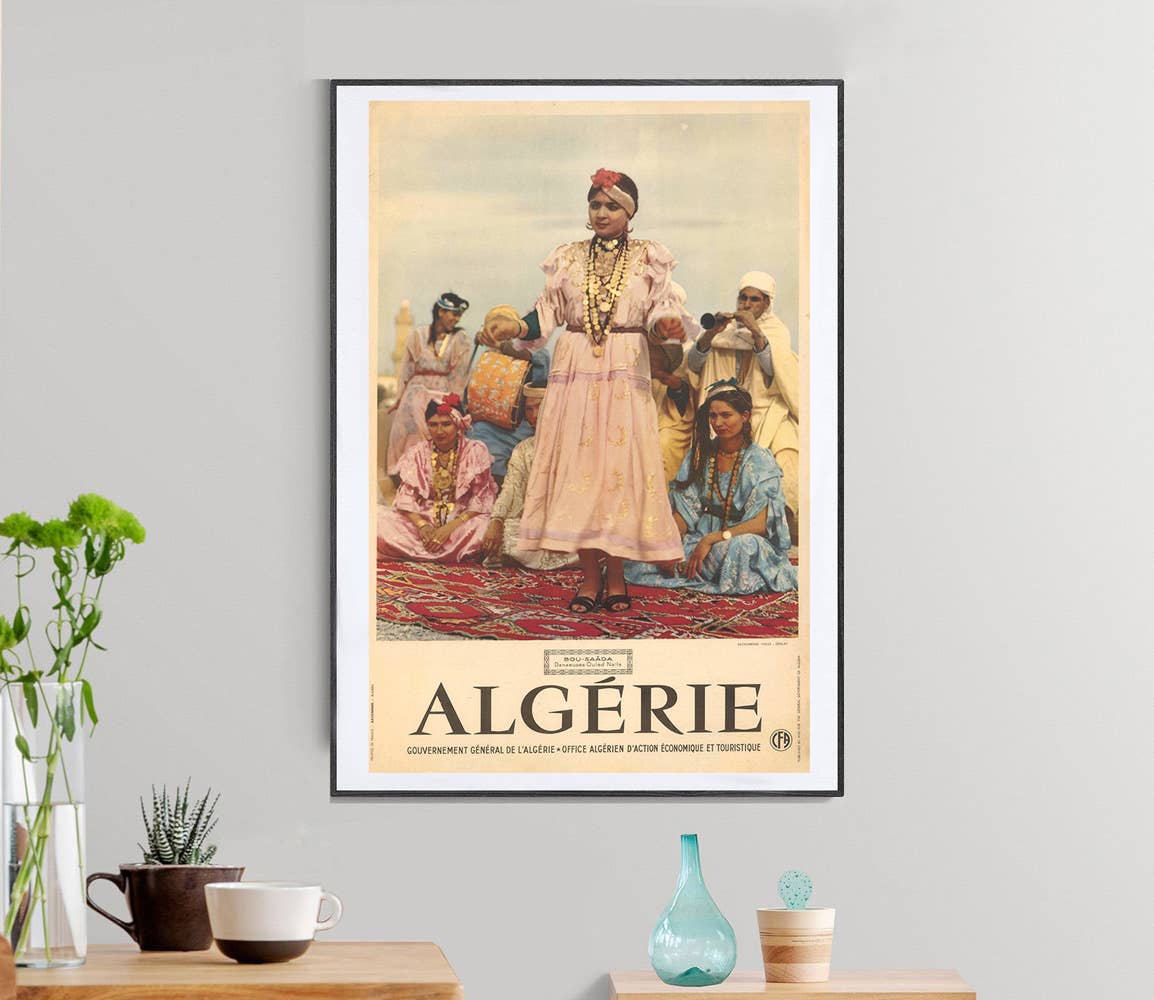 wallartgallery - Wholesale Poster - Poster Bou Saada Algeria, dancers Ouled Naïls — 19331
