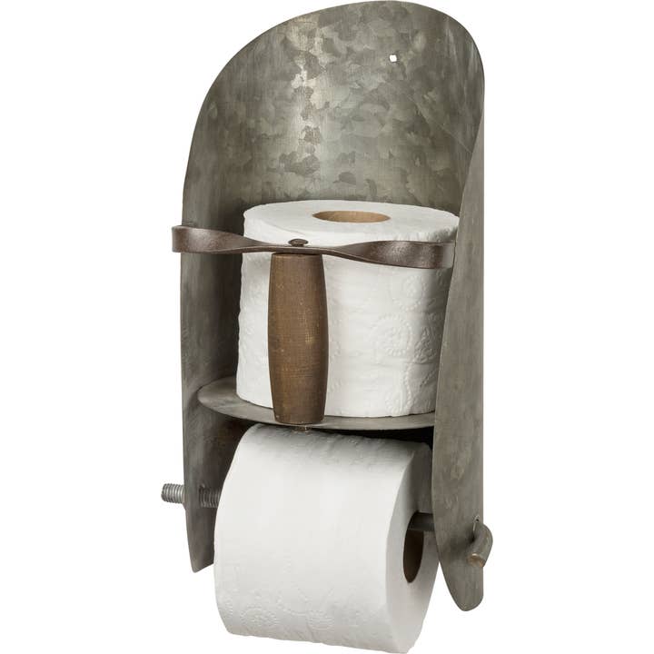 Primitives by Kathy - Wholesale Storage Bin - Scoop Toilet Paper Holder 2