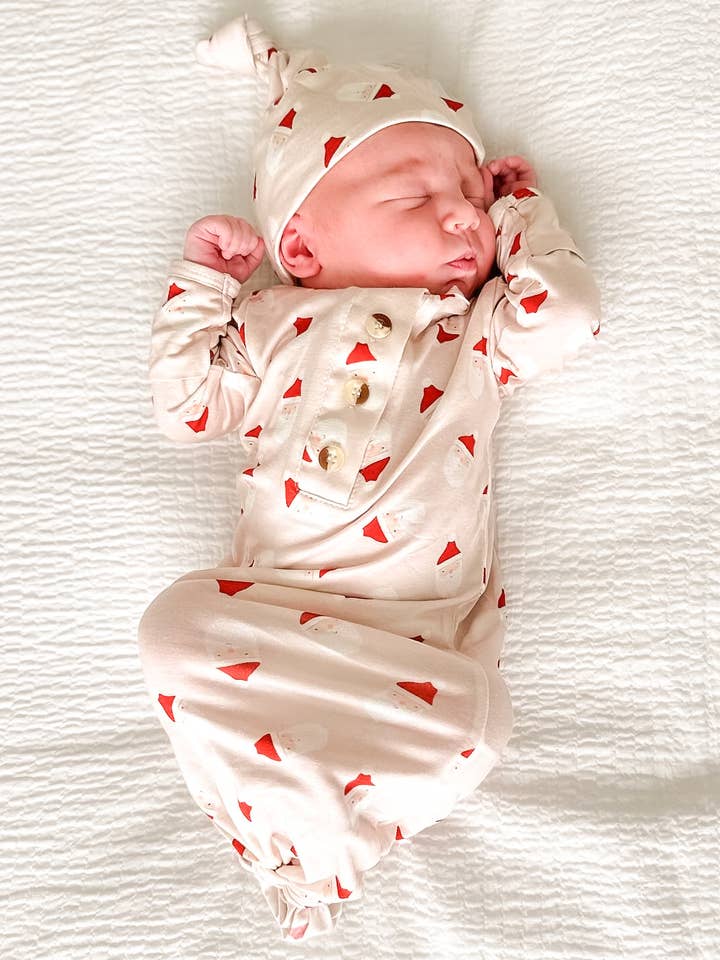 Stroller Society - Vente Ensemble gigoteuse – bébé - Vêtements pour nouveau-nés - Ensembles de robe et chapeau pour bébé - Vêtements pour bébé9