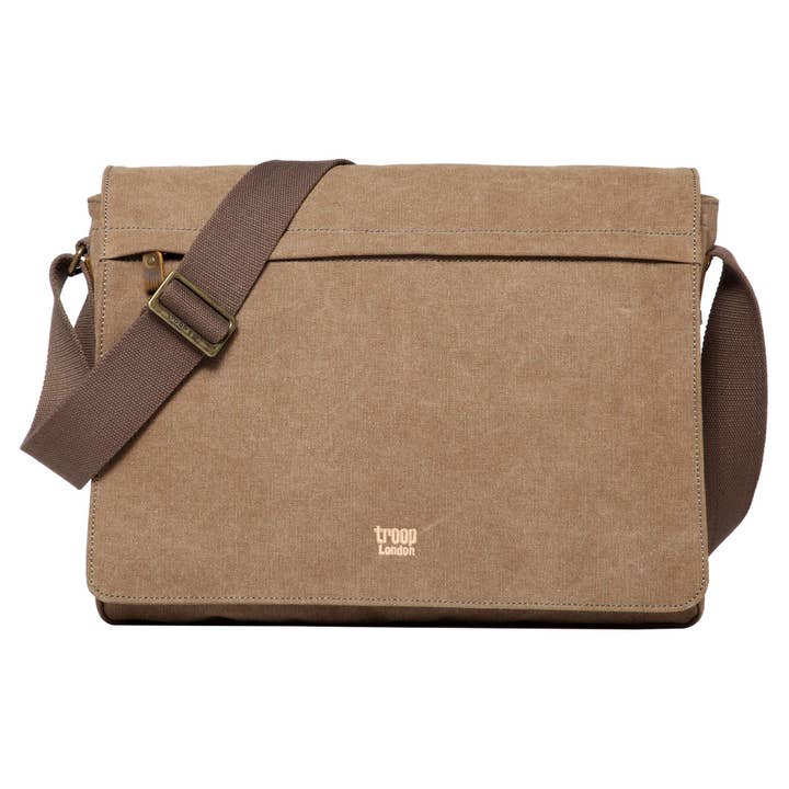 Troop London – wholesale Messenger bag – Men's – TRP0371 Troop London Classic Canvas Messenger Bag33