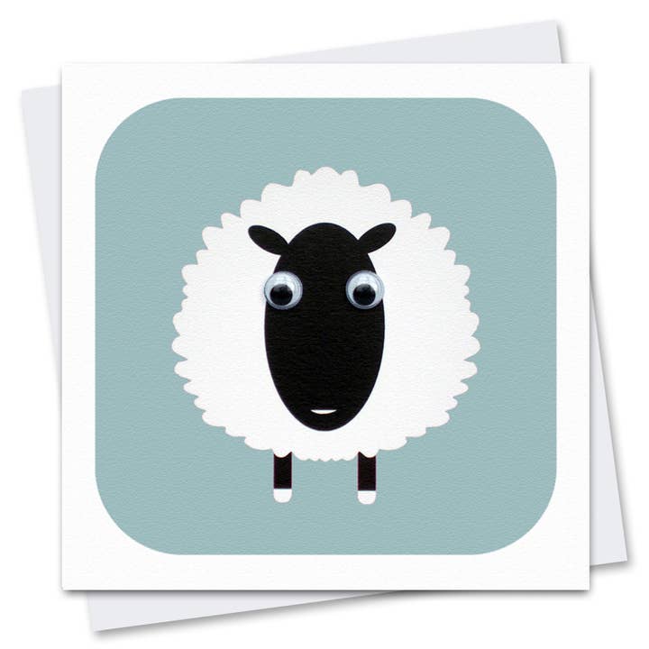 Sheep Birthday Card | Farm Animals | Children's Cards for wholesale by Stripey Cats Cards